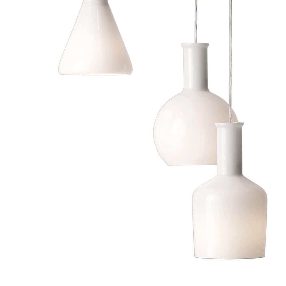 Lampe suspendue blanche Pascoa 5 lumières Stars of Light 9002759391430