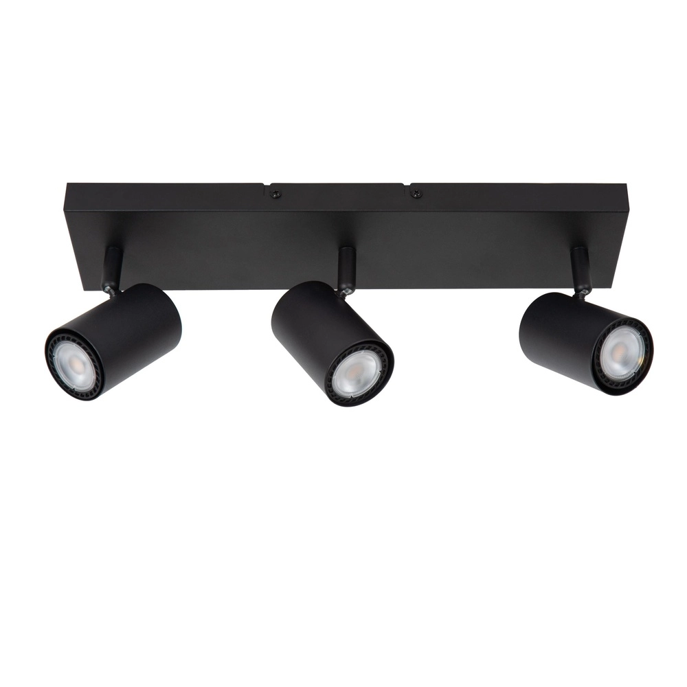 Lampe de plafond Amigo Noir à 3 lumières