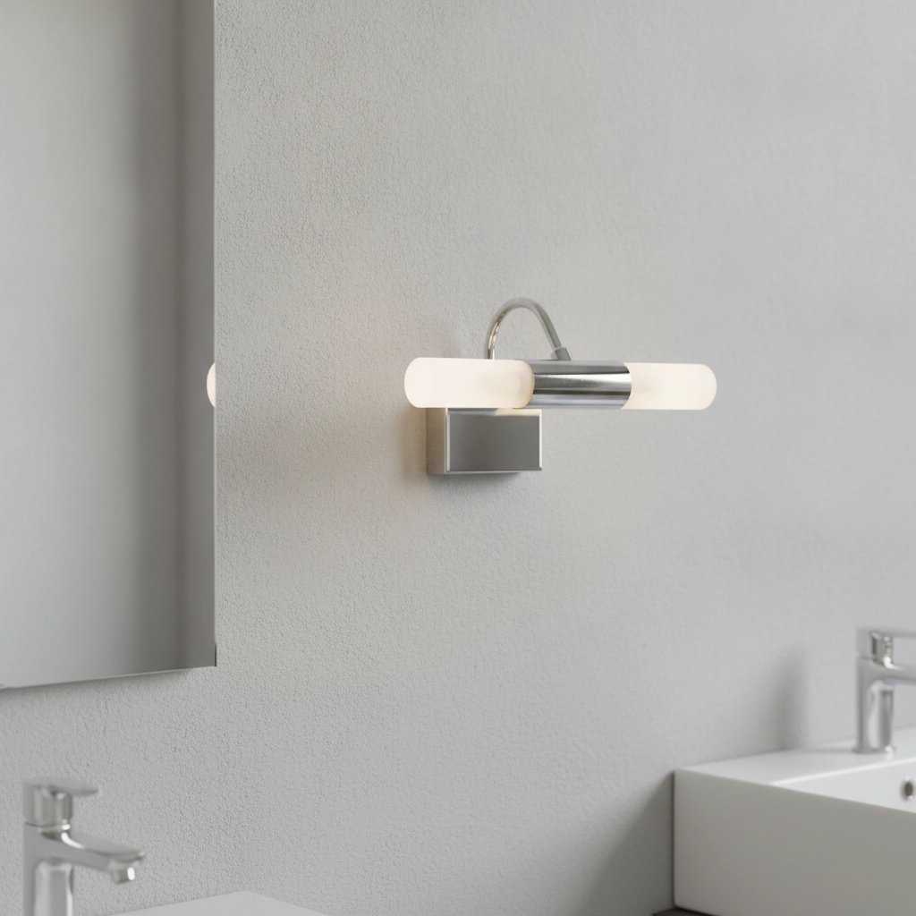 Applique murale Dritto chrome