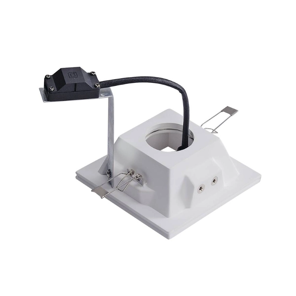 Spot encastrable Plastra GU10 13 cm blanc Spot encastrable Plastra GU10 13 cm blanc