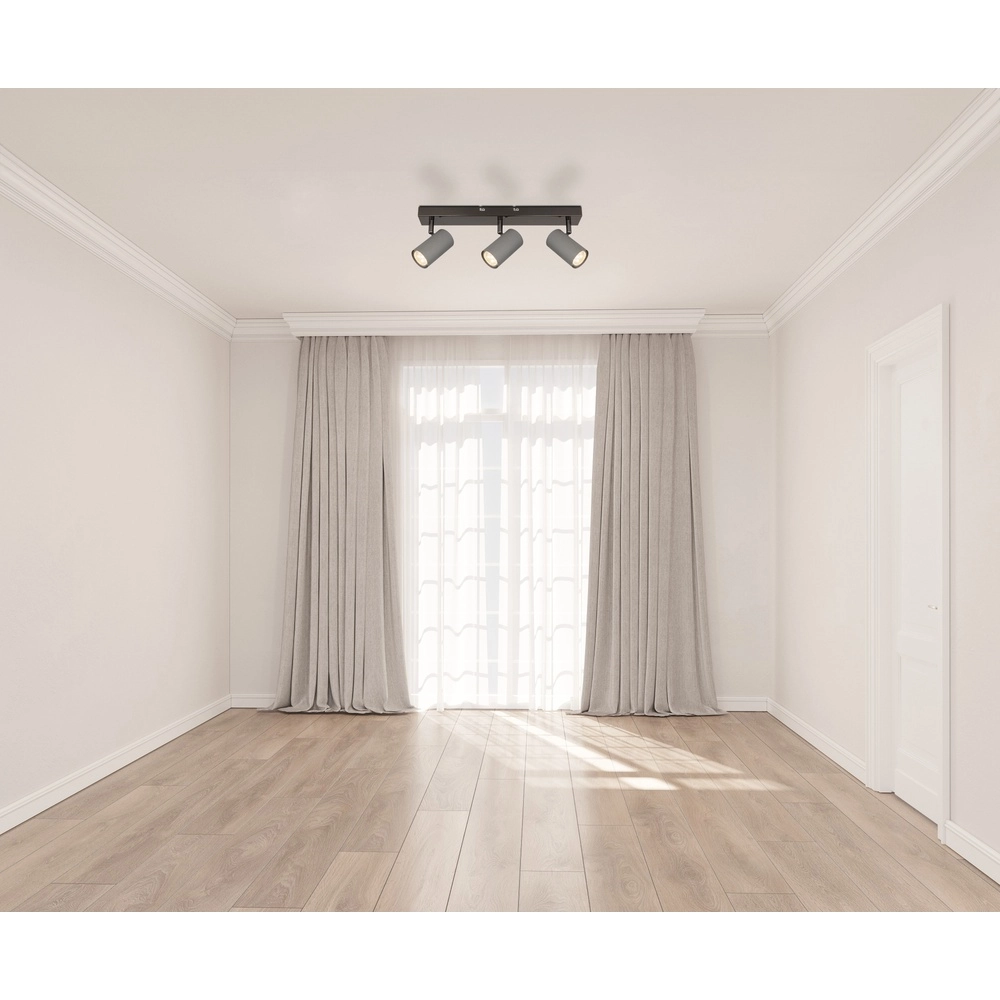 Lampe de plafond à 3 lampes Robby Bronze à fusil Globo 9007371462551