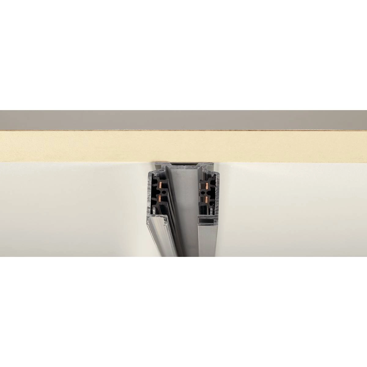 1 mètre 3-Fase Rail gris SLV 4024163122405