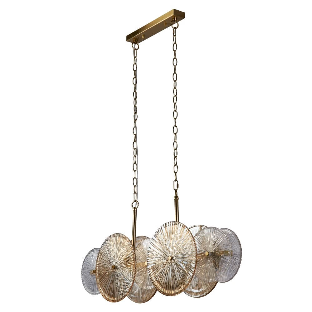 Lampe suspendue Wagon Wheel or Lampe suspendue Wagon Wheel or