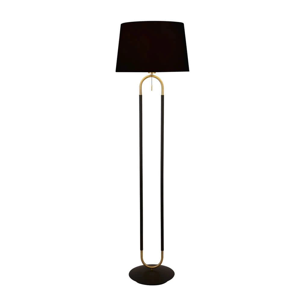 Lampadaire Jazz 161cm noir avec or Lampadaire Jazz 161cm noir avec or