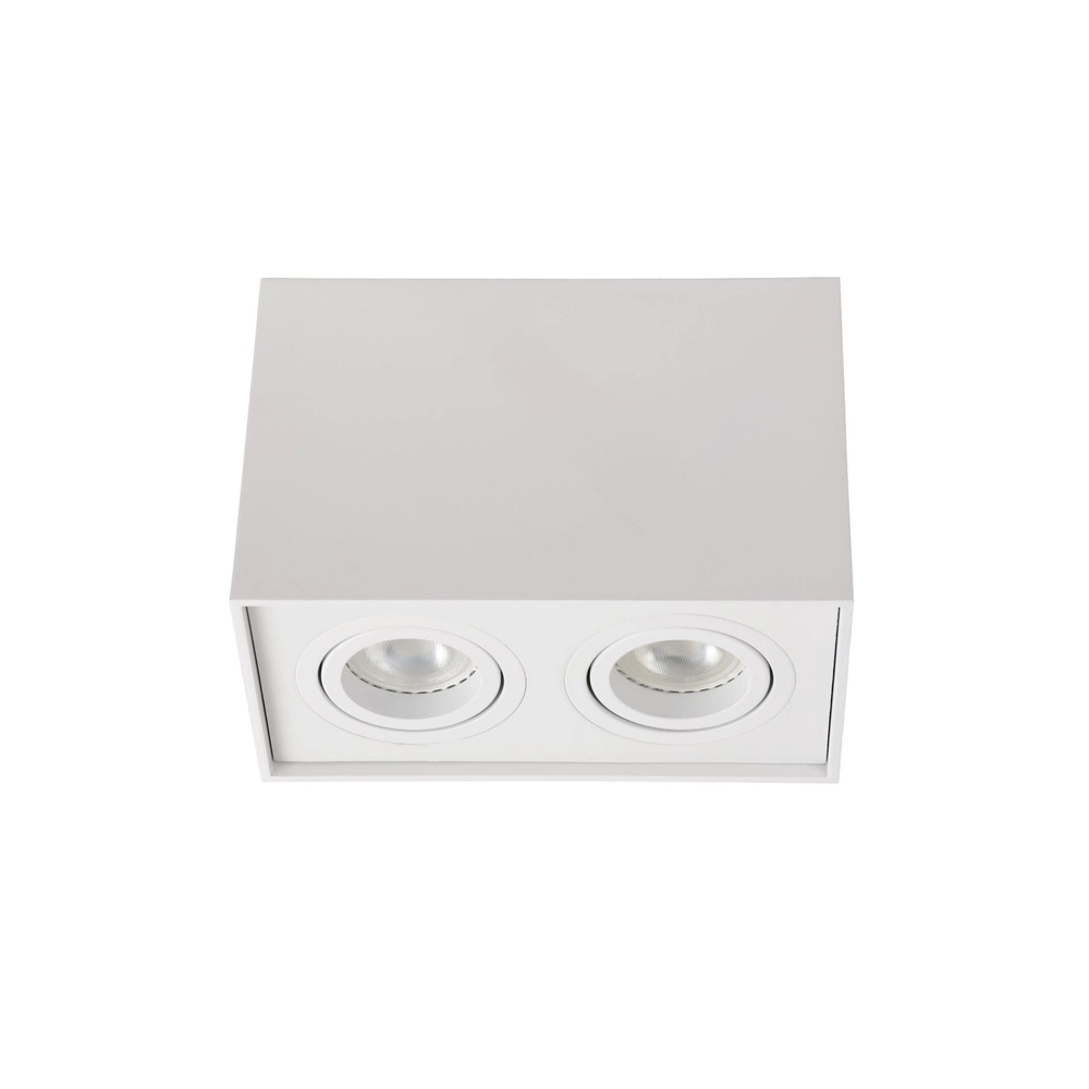 Emplacement de plafond monté en surface Tube Blanc rectangulaire