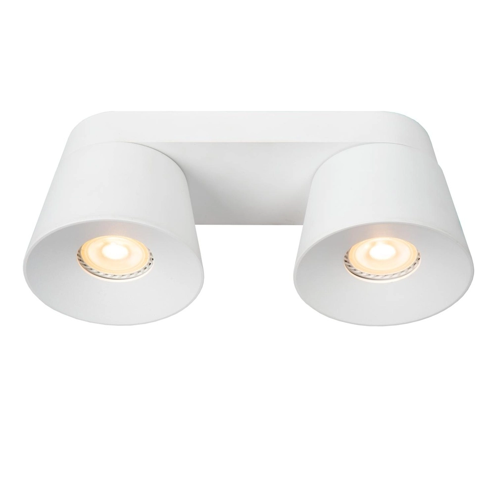 Projecteur de plafond Trigono Double blanc Lucide 5411212093141