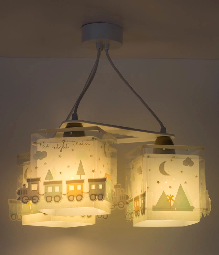 Lampe suspendue The Night Train 3 lumières Dalber 8420406635347
