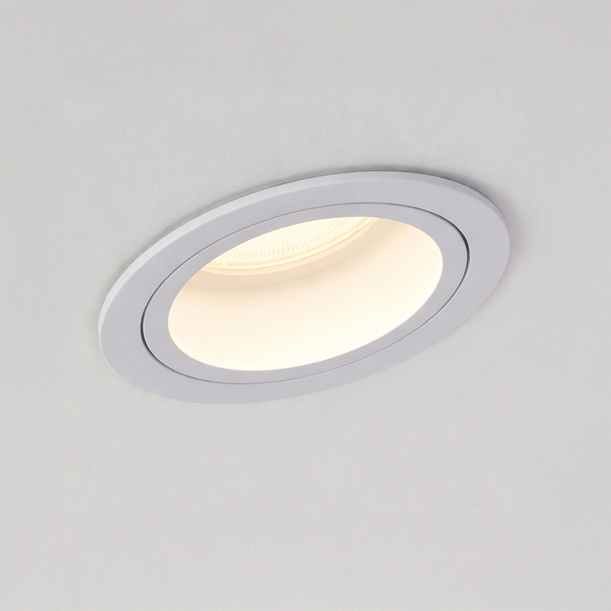 Projecteur encastré Zelda blanc rond IP65