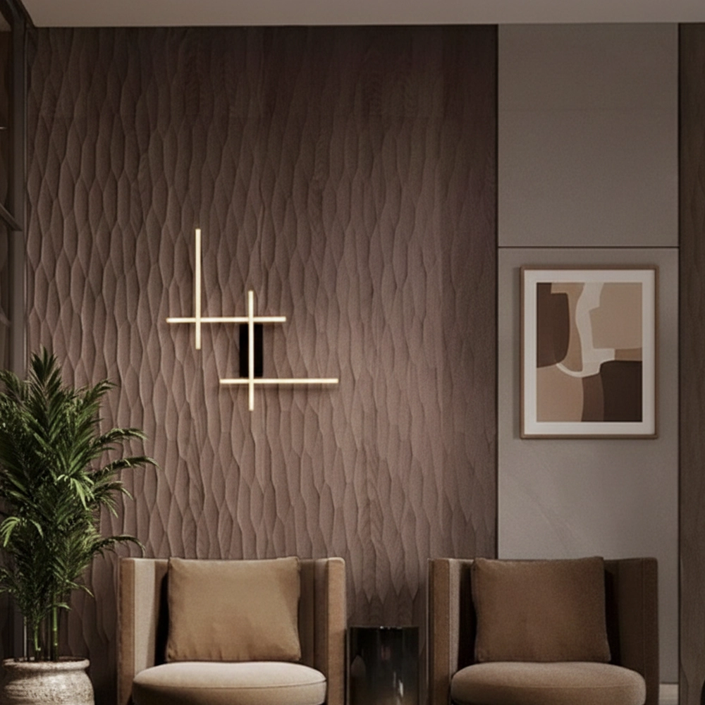 Applique murale Apecho or