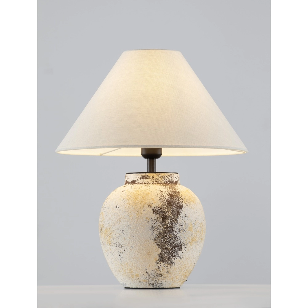 Lampe de table Lupe Céramiques marbrées