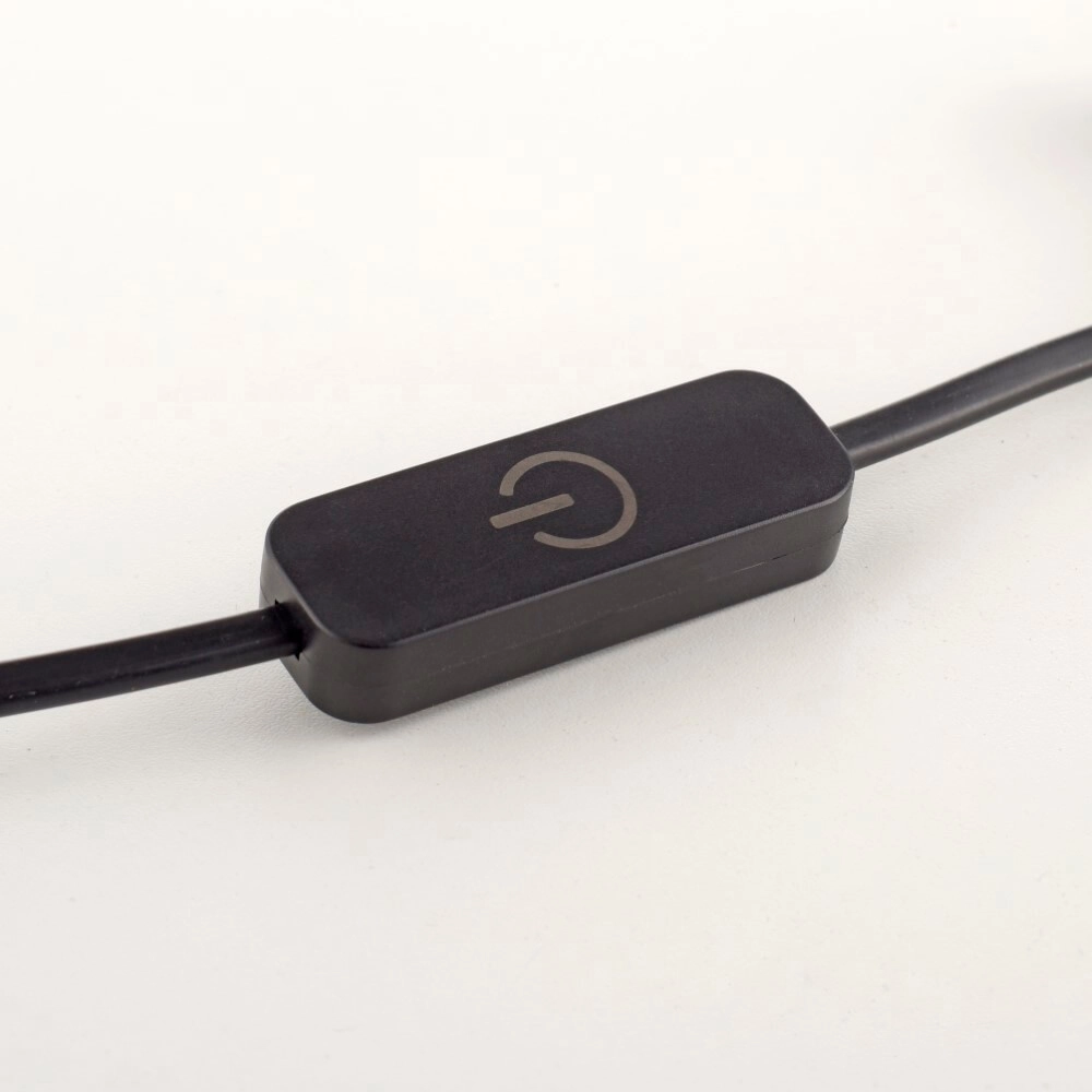 Lampe de table noire Rika Paul Neuhaus 4012248385227