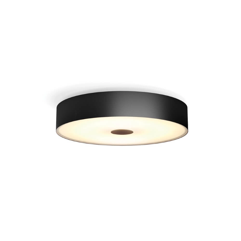 Plafonnier Hue Fair - White Ambiance Ø 44,4 cm noir Philips 8719514341258