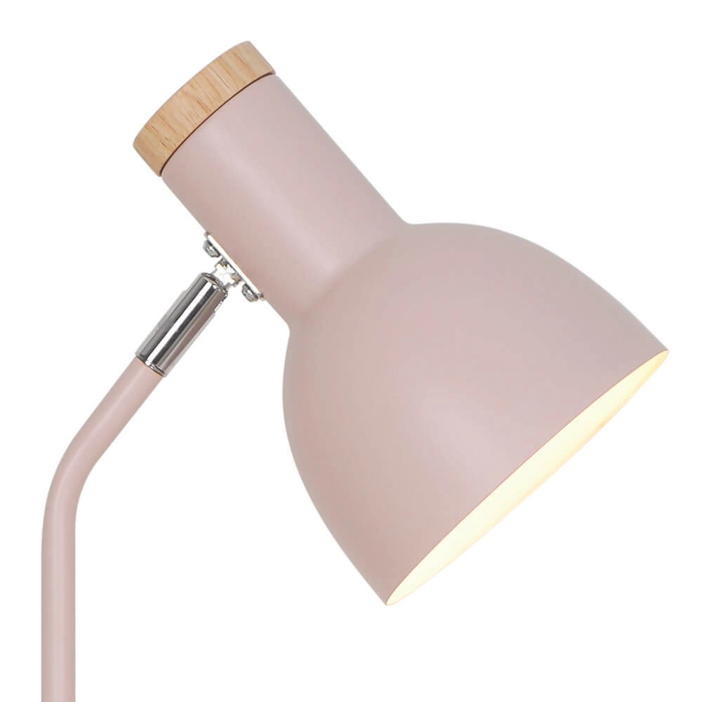 Lampe de bureau rose Devone avec porte-plume Nordlux 5704924024566