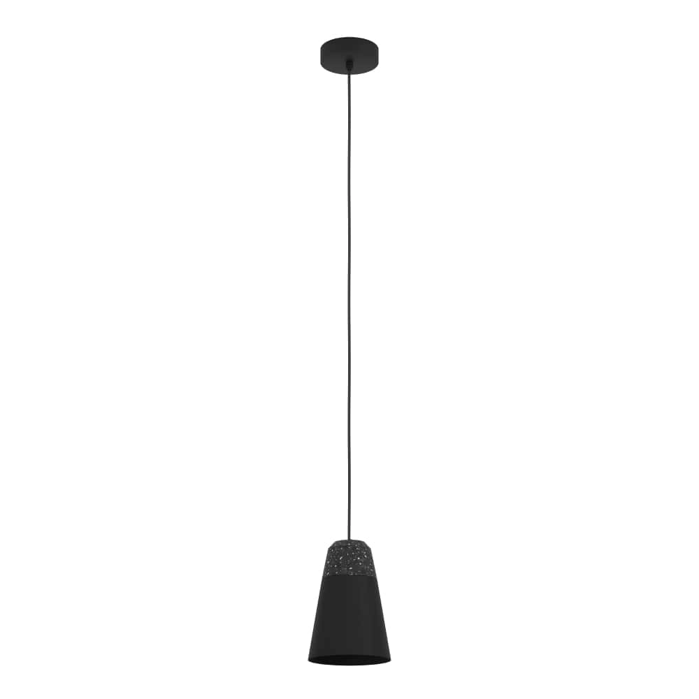 Lampe suspendue noire Canterras Eglo 9002759995447