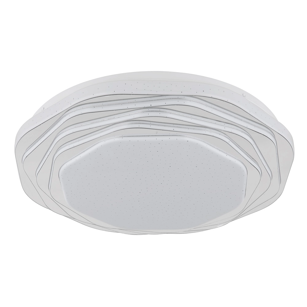 Lampe de plafond à design Flordelis blanc Ø 38cm Globo 9007371507702
