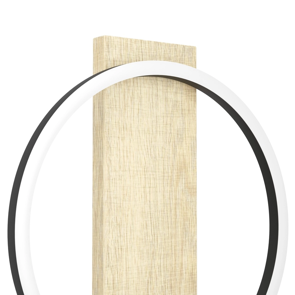 Lampe de table Boyal LED - avec un aspect bois Eglo 9008606327256