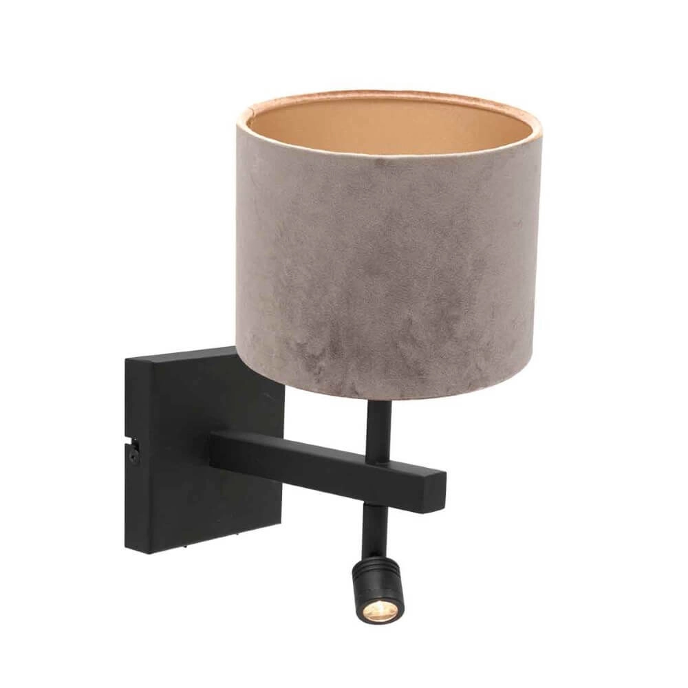 Lampe de chevet en velours Stanger Steinhauer 8712746151626