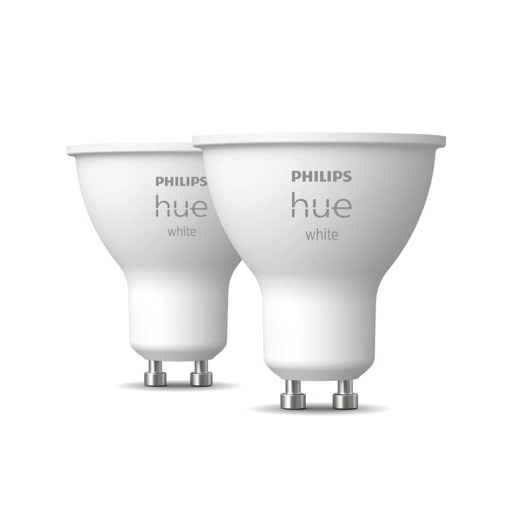 Hue - GU10 - 5W - White lot de 2 Philips 8720169230231