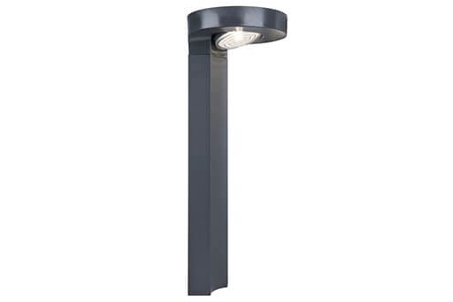 Lampe de jardin solaire Diso anthracite