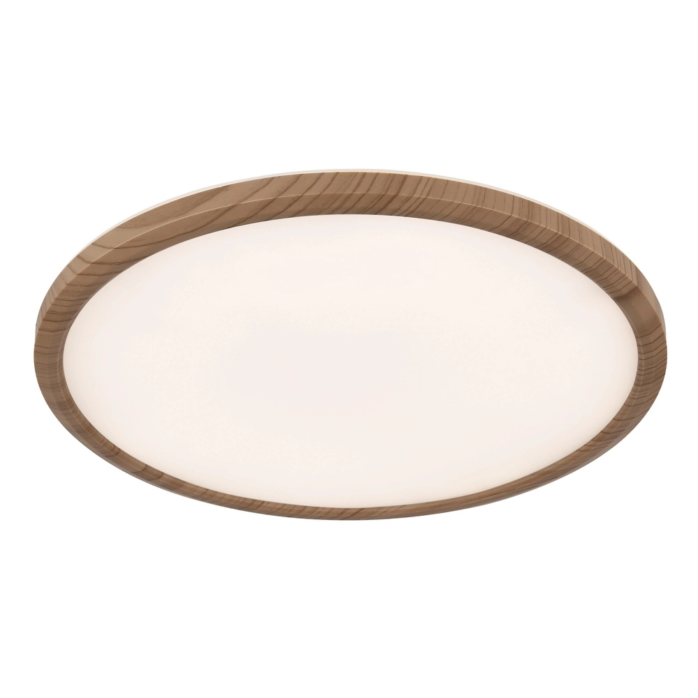 Éclairage de plafond Sapana Ø bois de 29,4 cm Globo 9007371445424