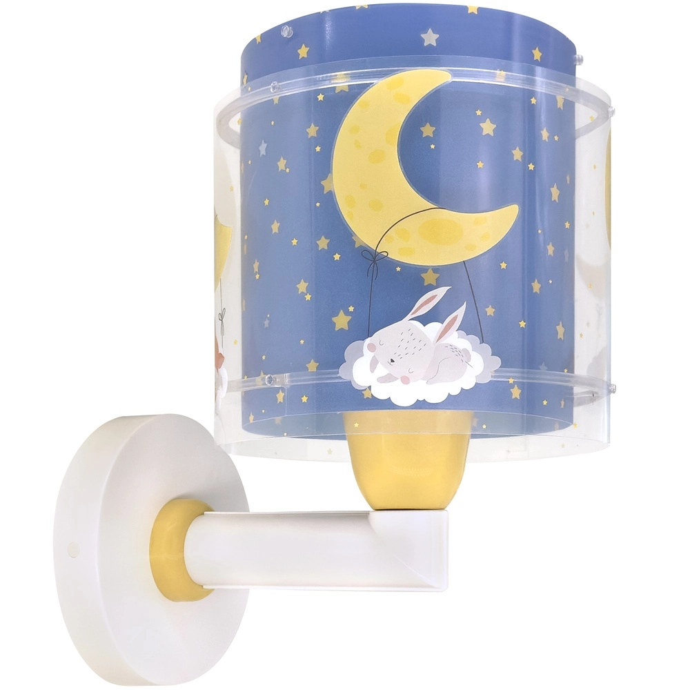 Applique murale chambre d’enfant Moon Dreams bleu