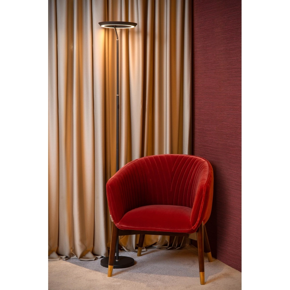 Lampadaire de conception Celeste noir Ø 28cm Lucide 5411212031938