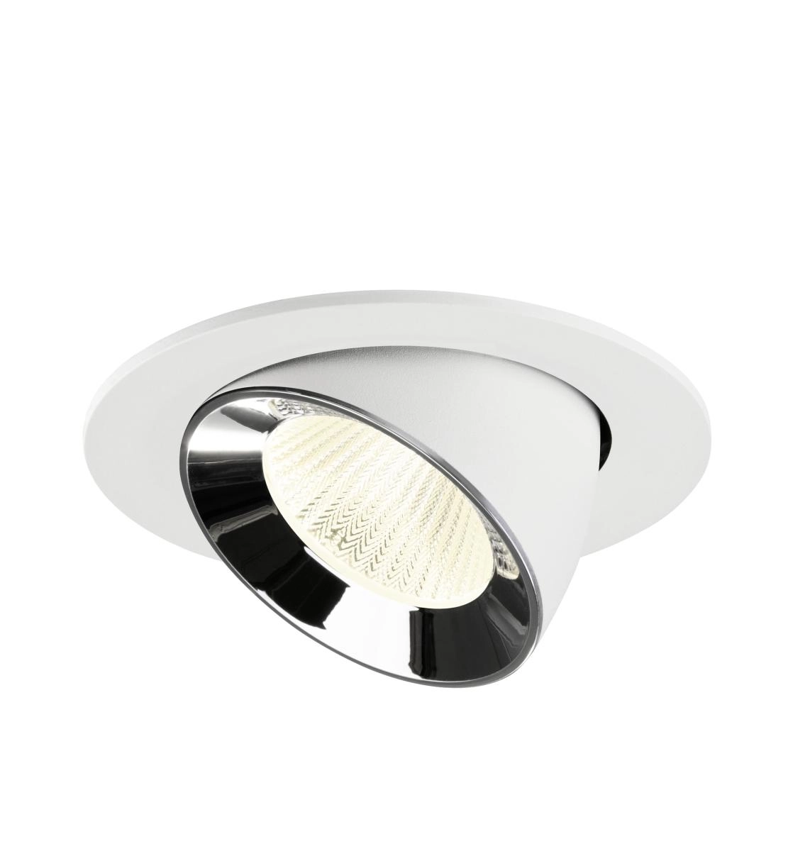 Spot encastré Numinos Gimble L blanc/chrome 4000K - 40 deg SLV 4024163310017