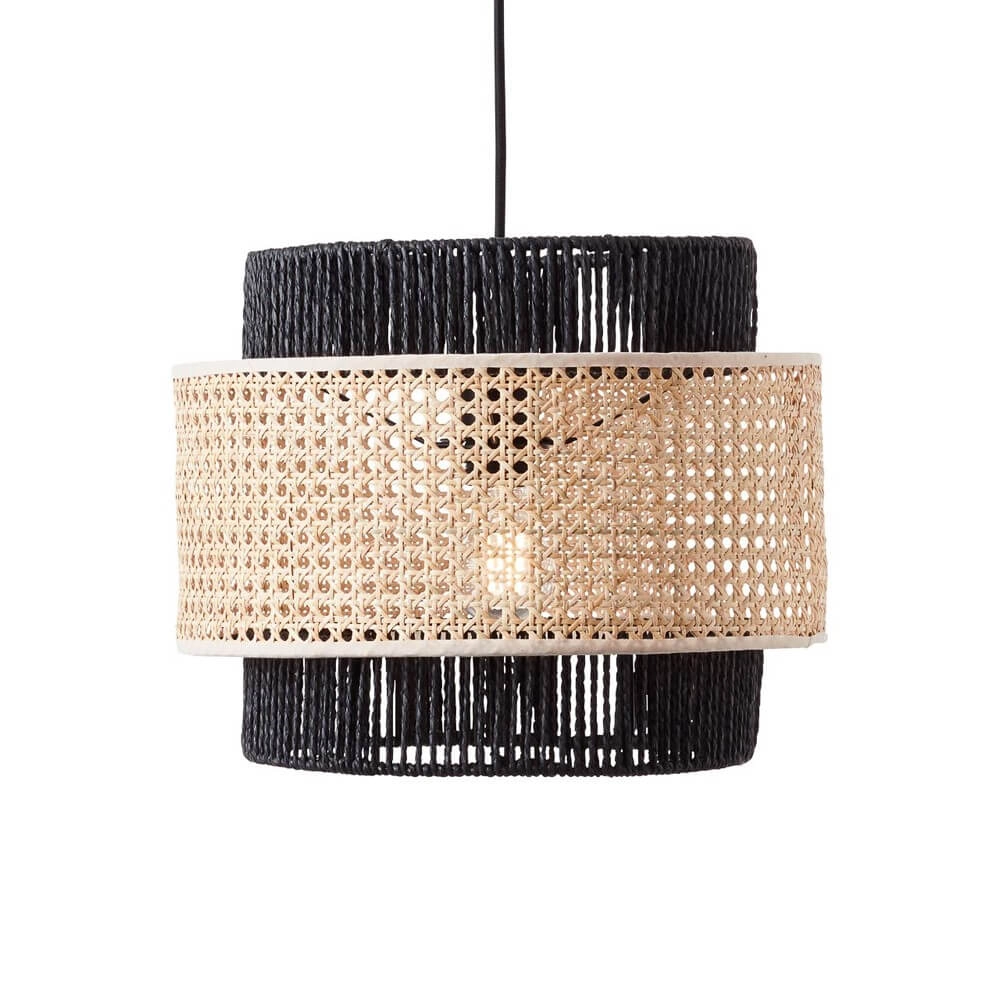 Lampe suspendue en rotin Arles Ø 36 cm Lampe suspendue en rotin Arles Ø 36 cm