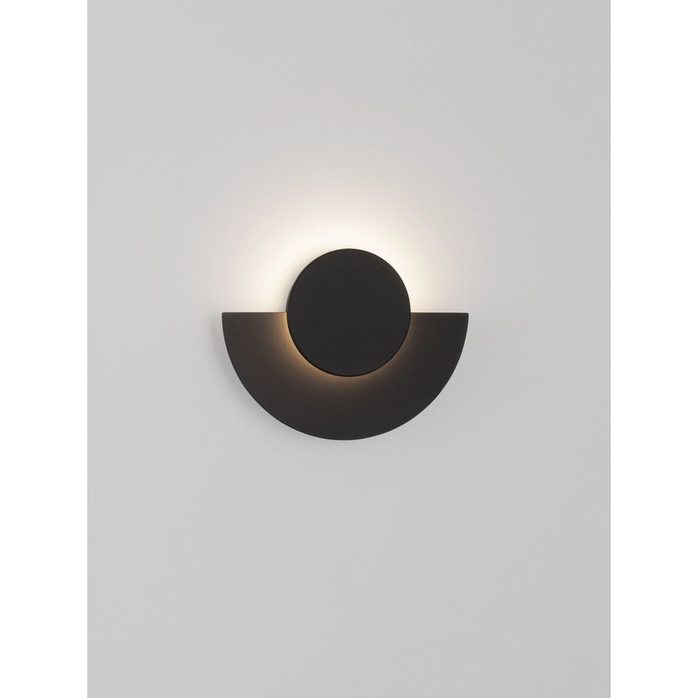 Lampe murale moderne Gloo noir - 2700K Lyora 5212017497246