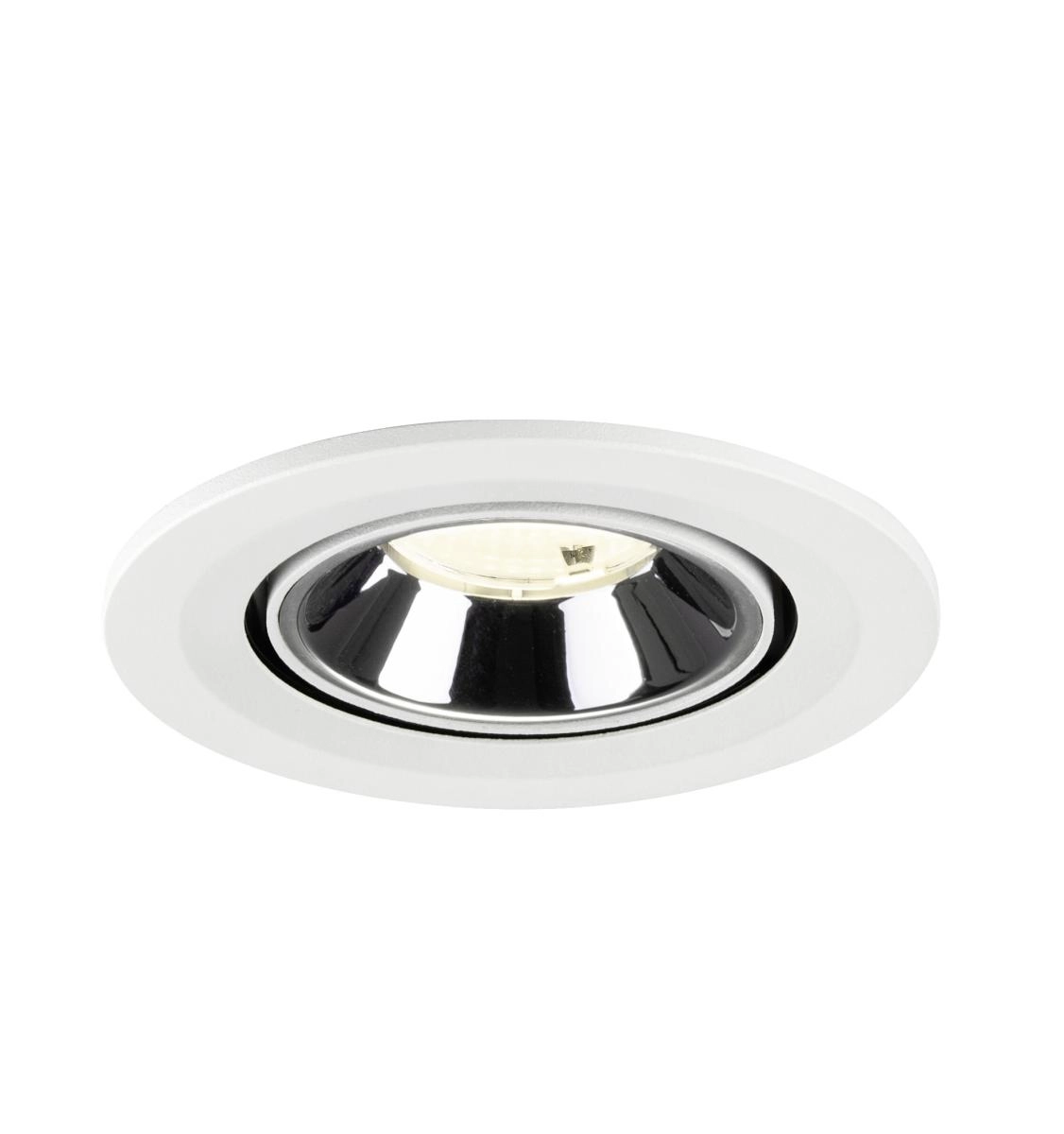 Spot encastré Numinos Gimble S blanc/chrome 4000K - 55 deg SLV 4024163313223
