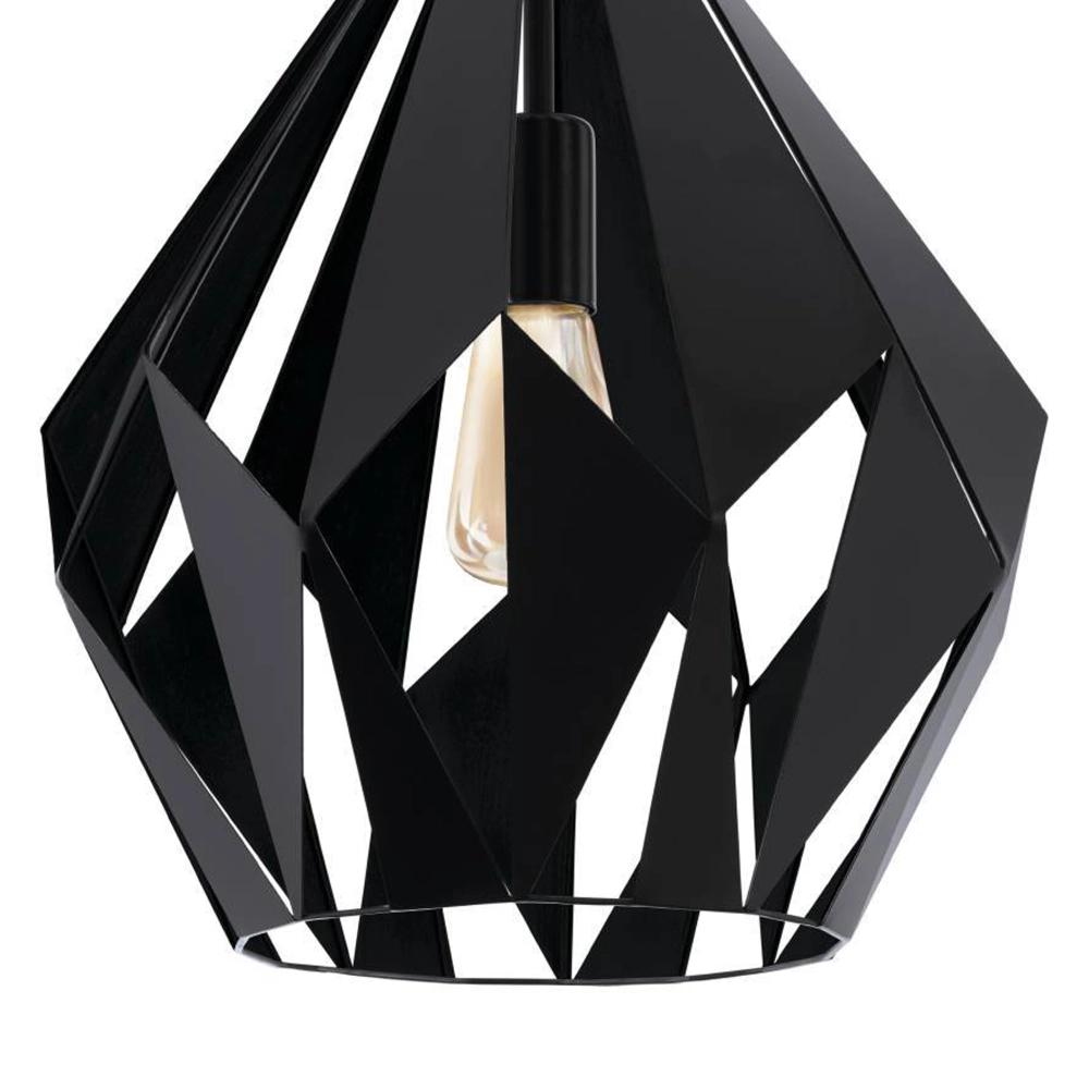 Suspension noire Carlton 5 Ø 38,5 cm Eglo 9002759436988