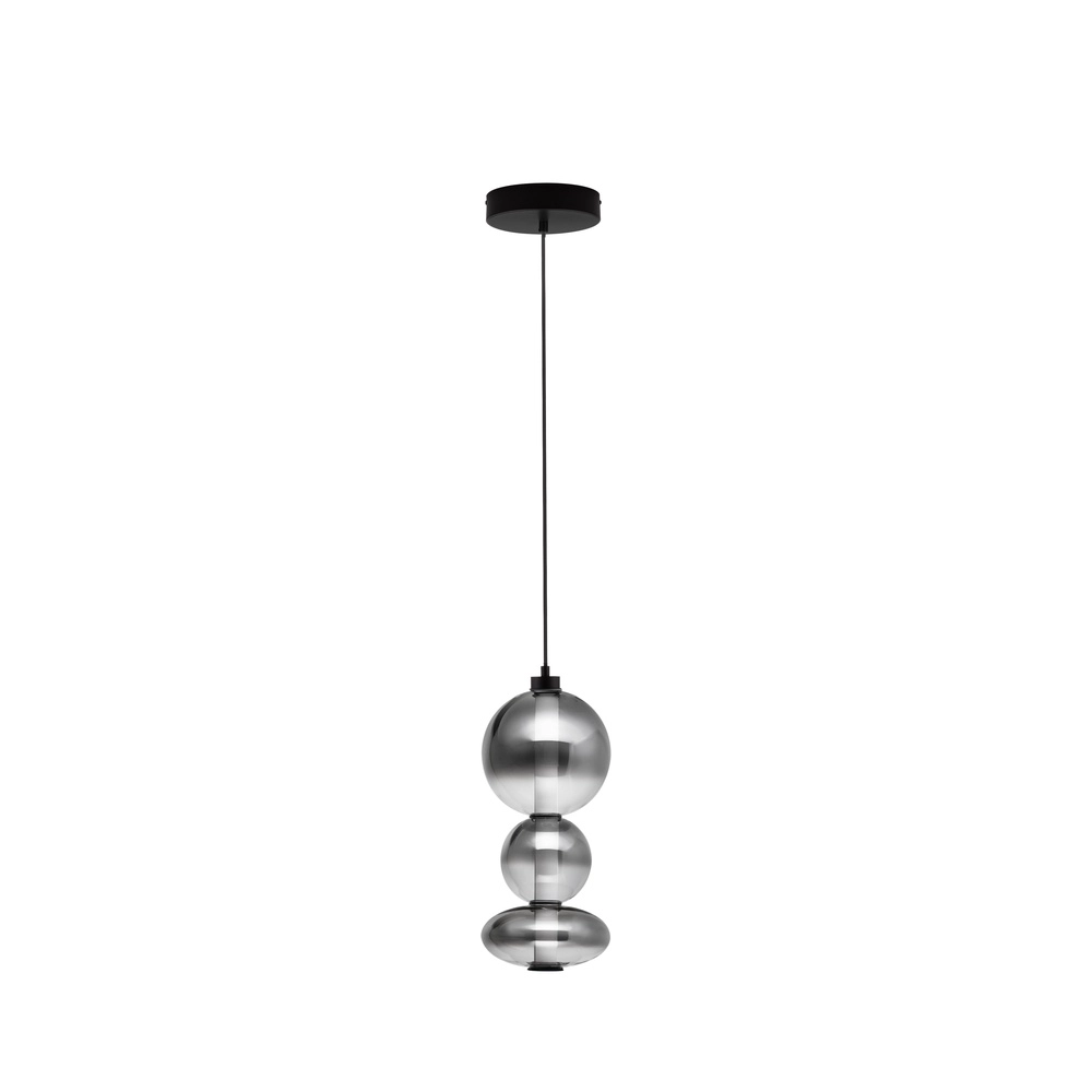 Suspension Bally Verre fumé 45,5 cm Lyora 5212017449160