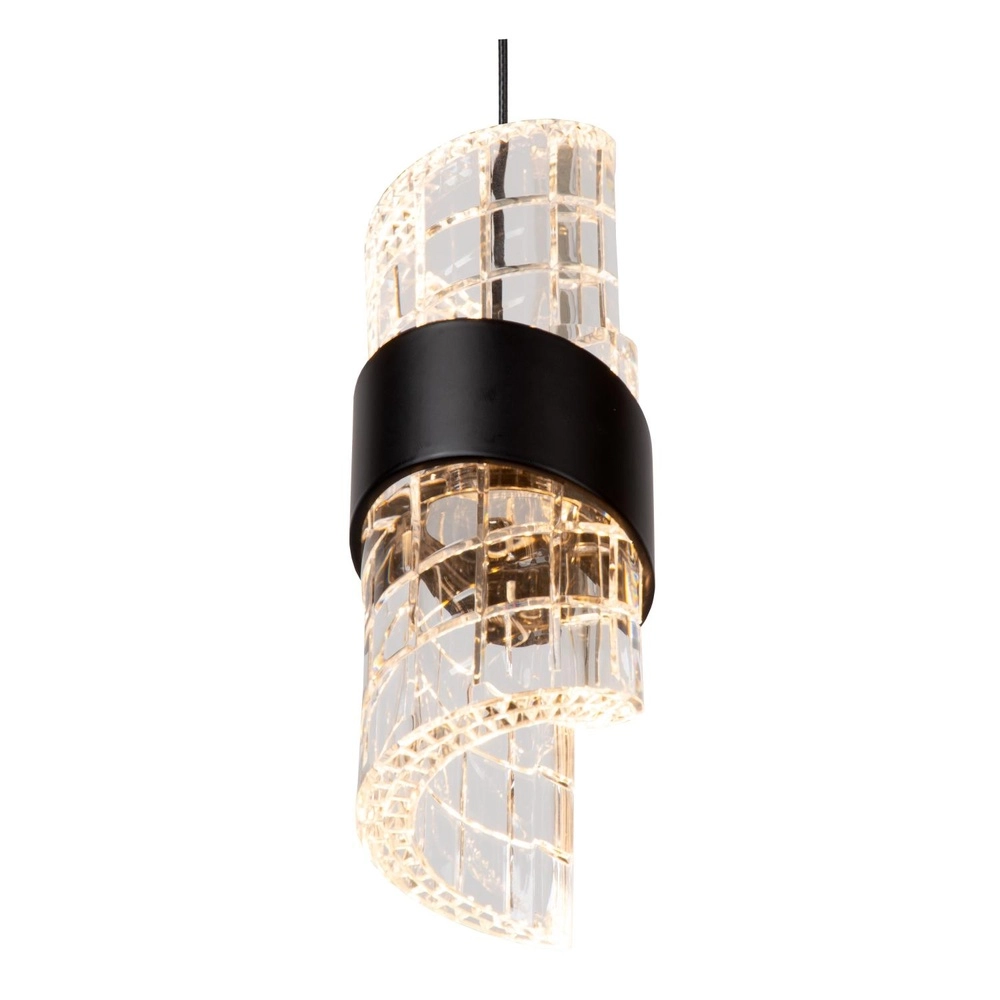 Lampe pendante de conception Kligande Projectile noire à 5 lumières Lucide 5411212134639