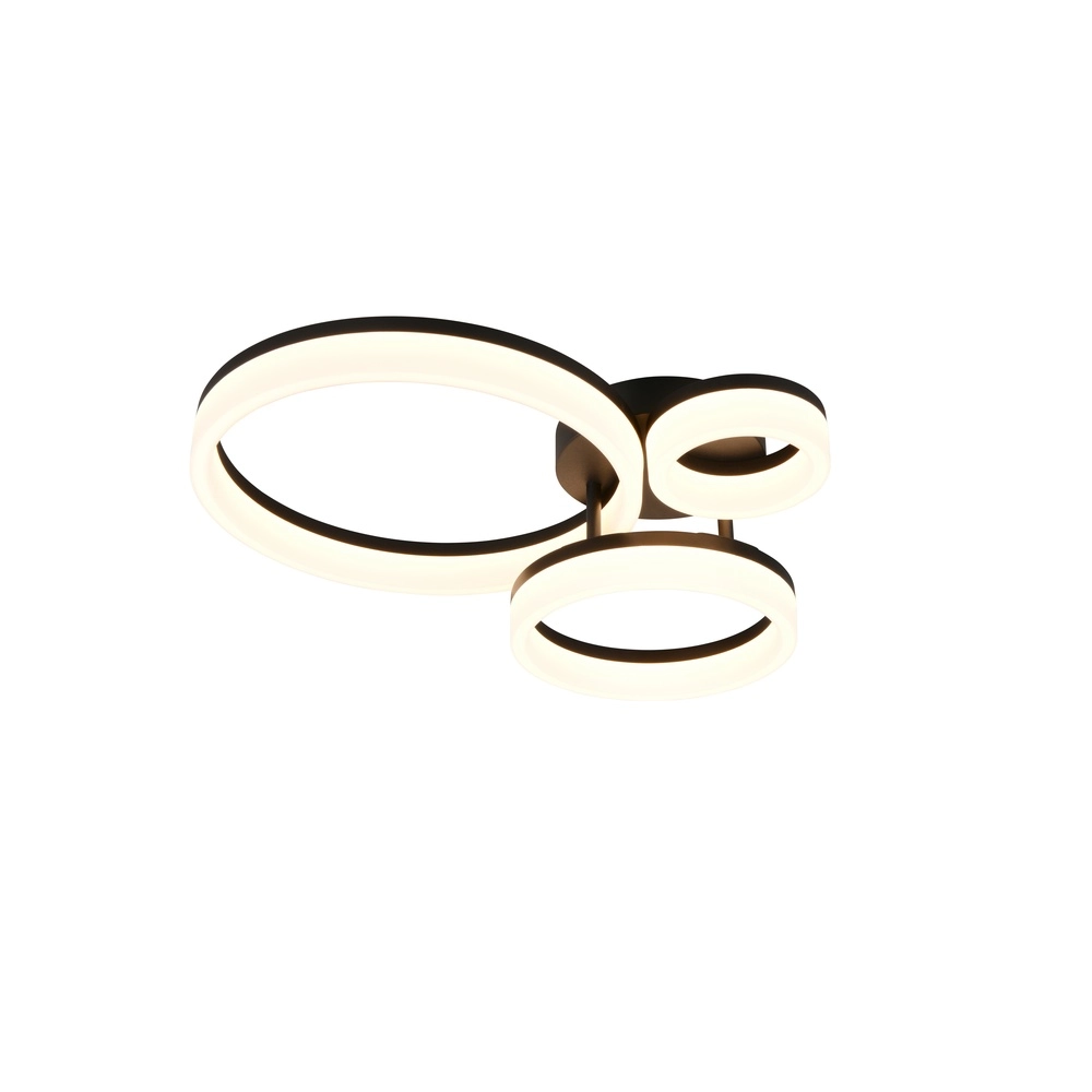 Plafonnier design Scope M noir