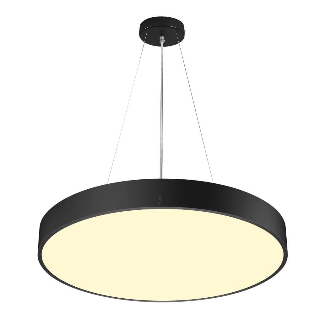 Plafonnier / Lampe suspendue Medo Pro 60 noir - CCT - 110g - Ø 60cm SLV 4024163276832