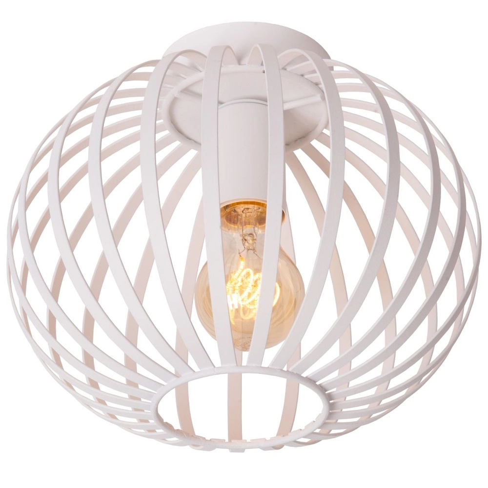 Lampe de plafond Manuela Ø 25 cm de blanc Lucide 5411212810243