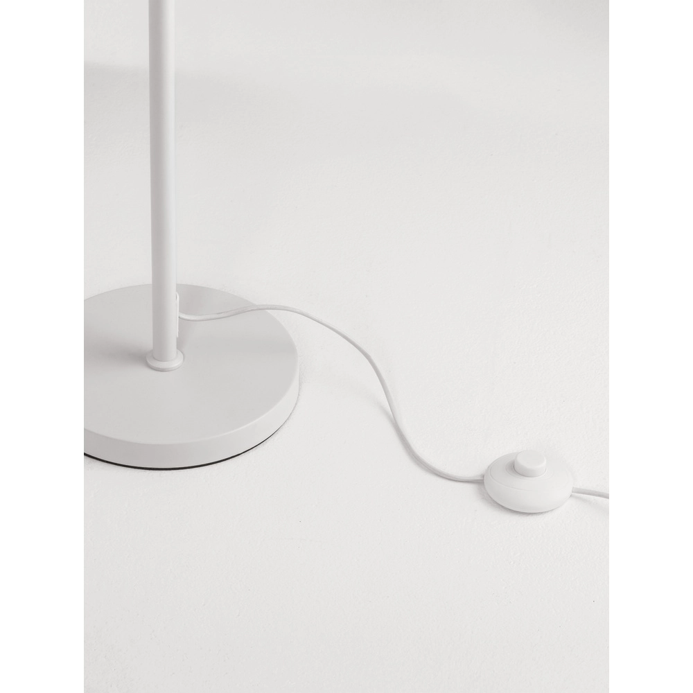 Lampe de lecture Nessi blanc avec noir Lyora 5212017475213