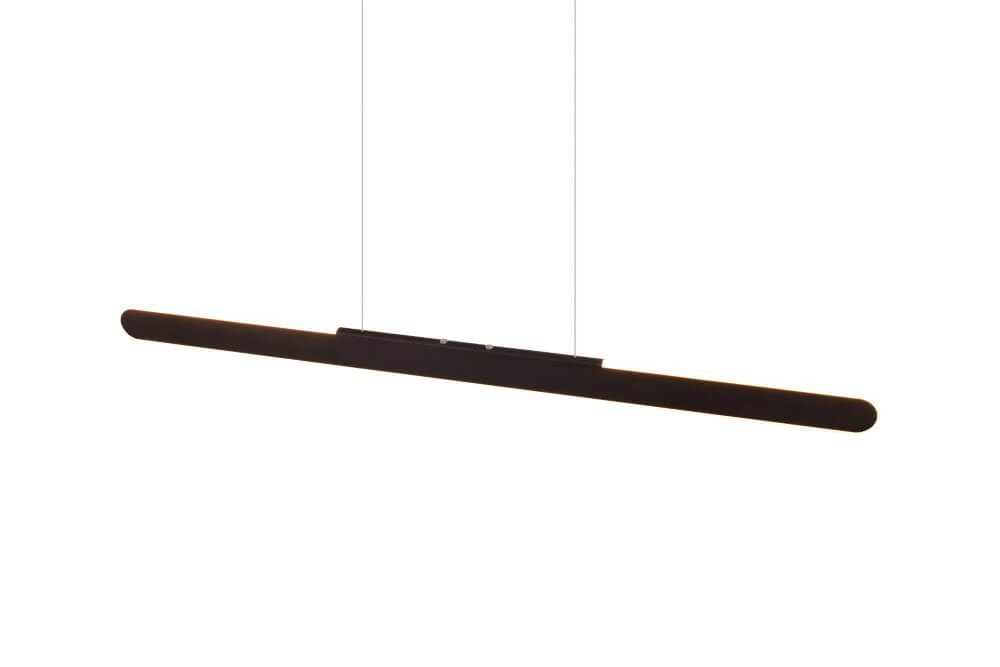 Lampe suspendue unique Helios noir Trio 4017807597950