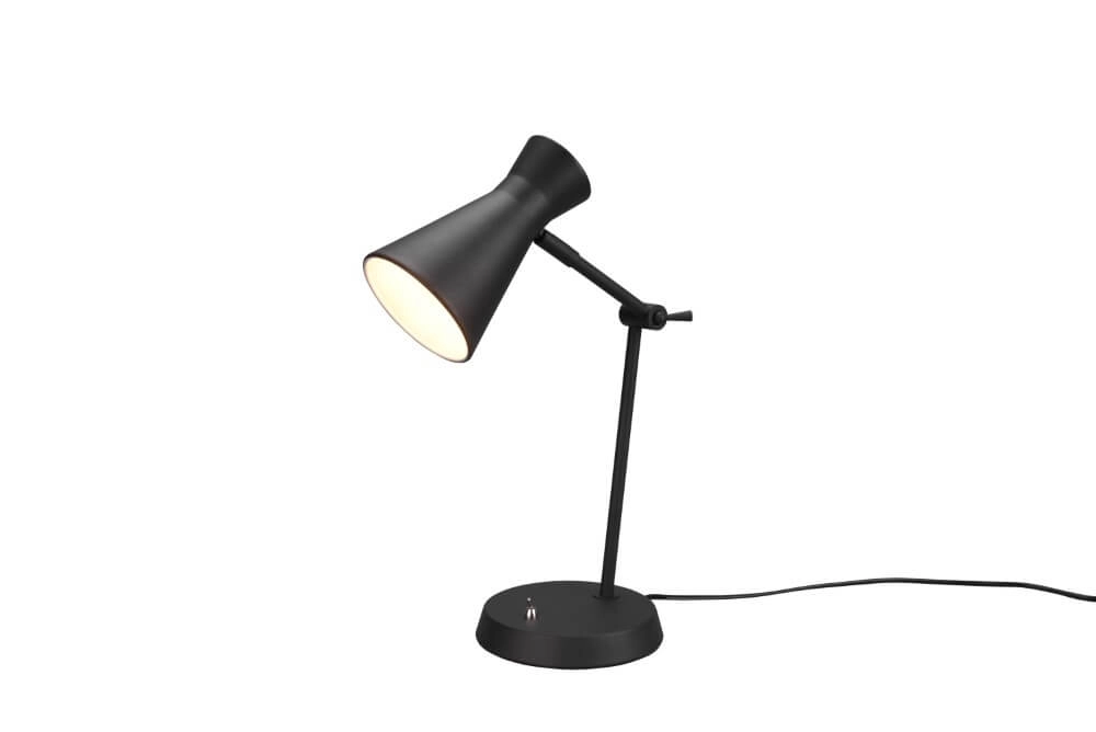 Lampe de bureau noire Enzo Lampe de bureau noire Enzo