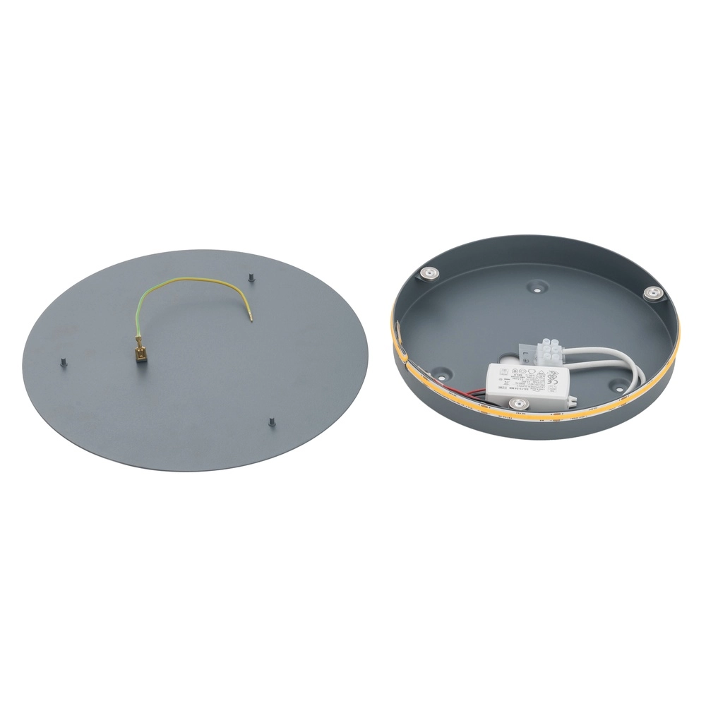 Lampe murale de conception Ring bleu umbra Ø 25cm Lyora 5903139126656
