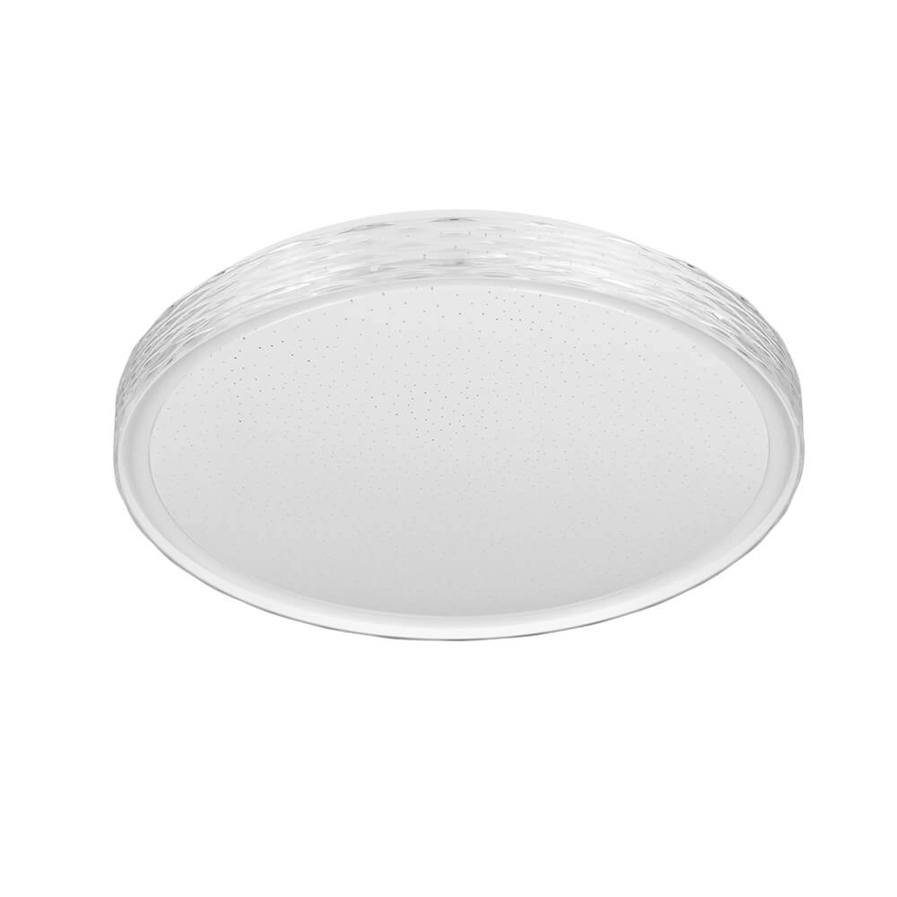 Plafonnier Varda avec effet étoile blanc Ø 39cm Trio 4017807640601