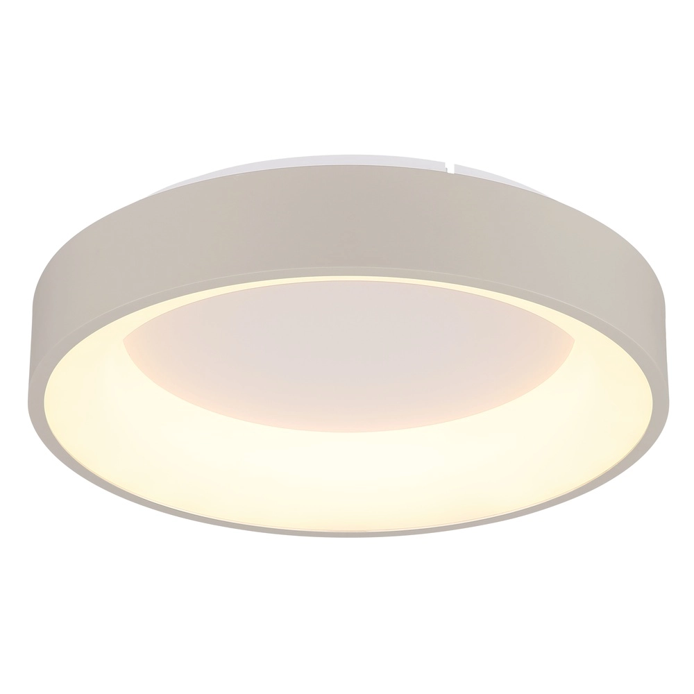 Plafonnier moderne Gallegos brun sable Ø 38cm Globo 9007371578955