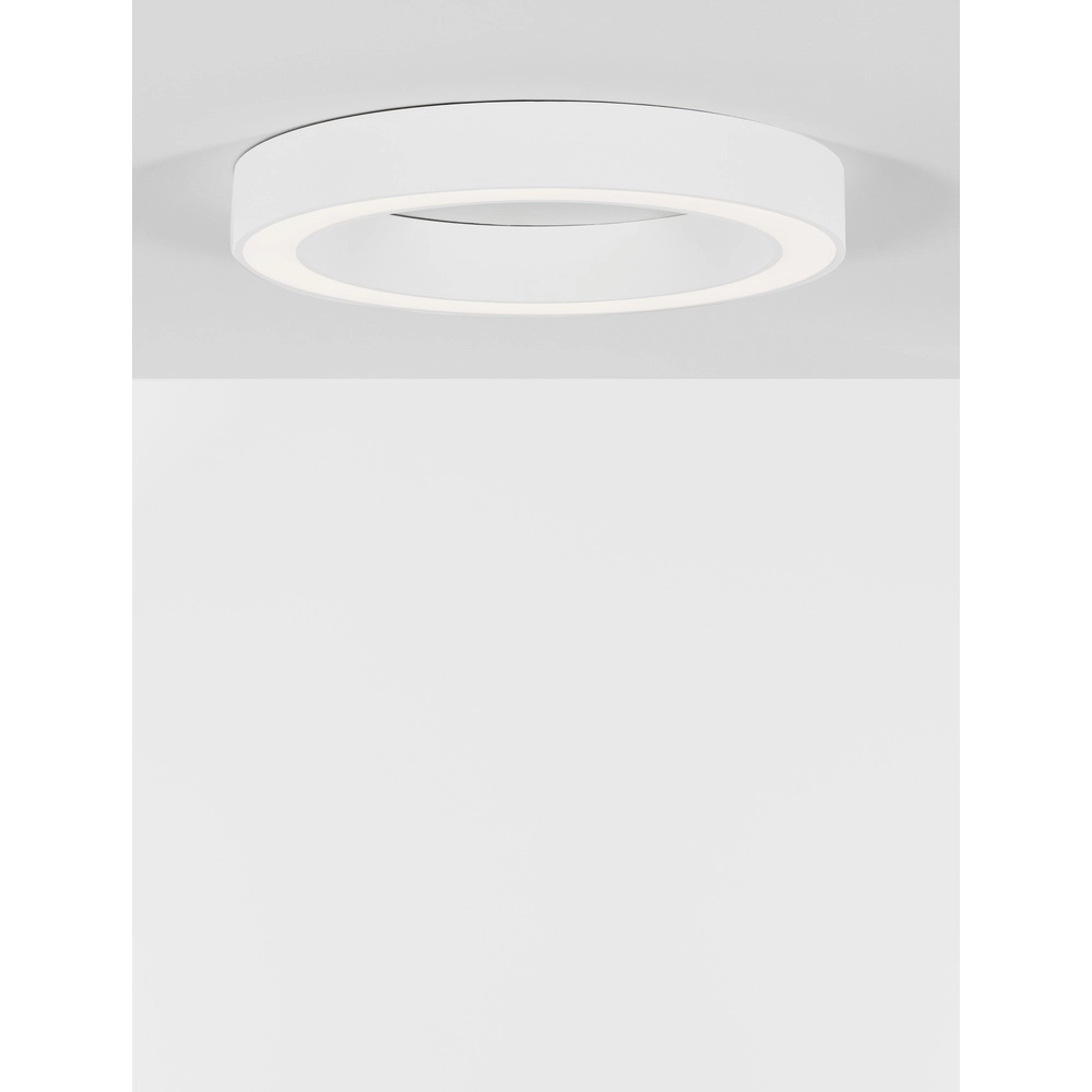 Plafonnier Morbido blanc Ø 60cm