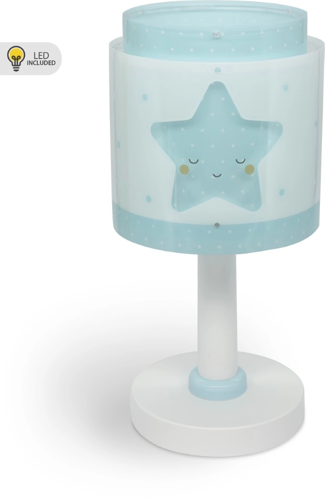 Lampe de table Baby Dreams lueur bleue dans l’obscurité