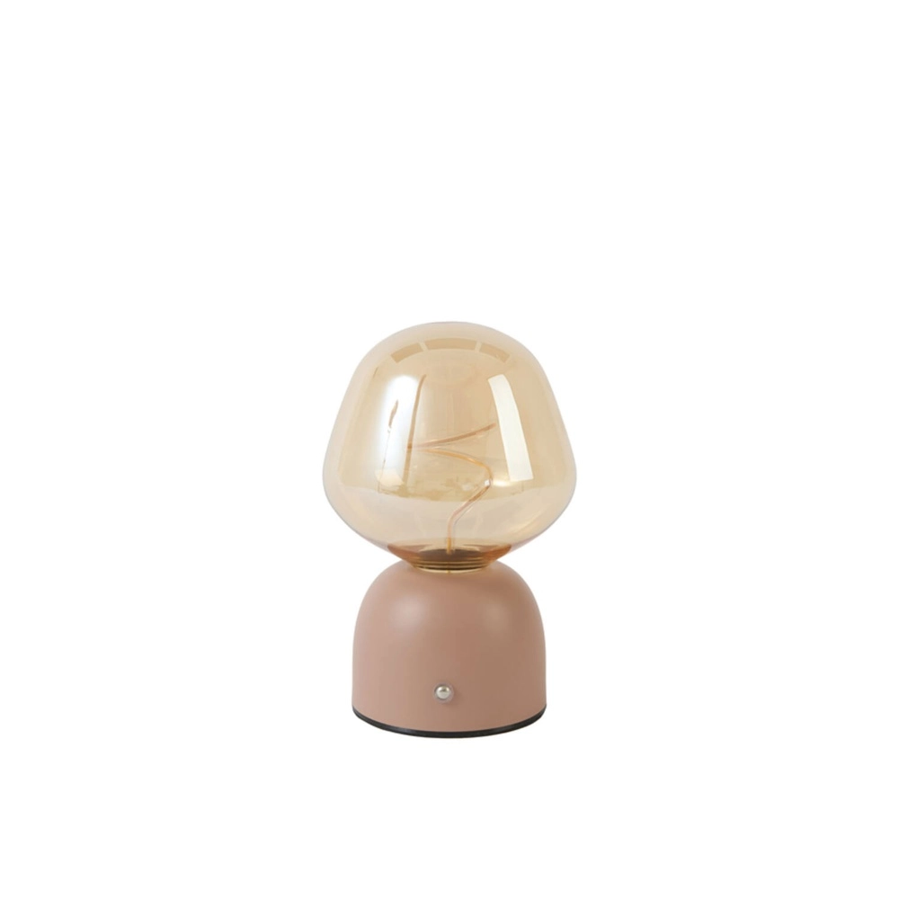 Lampe de table Vazyr Orange sur batterie