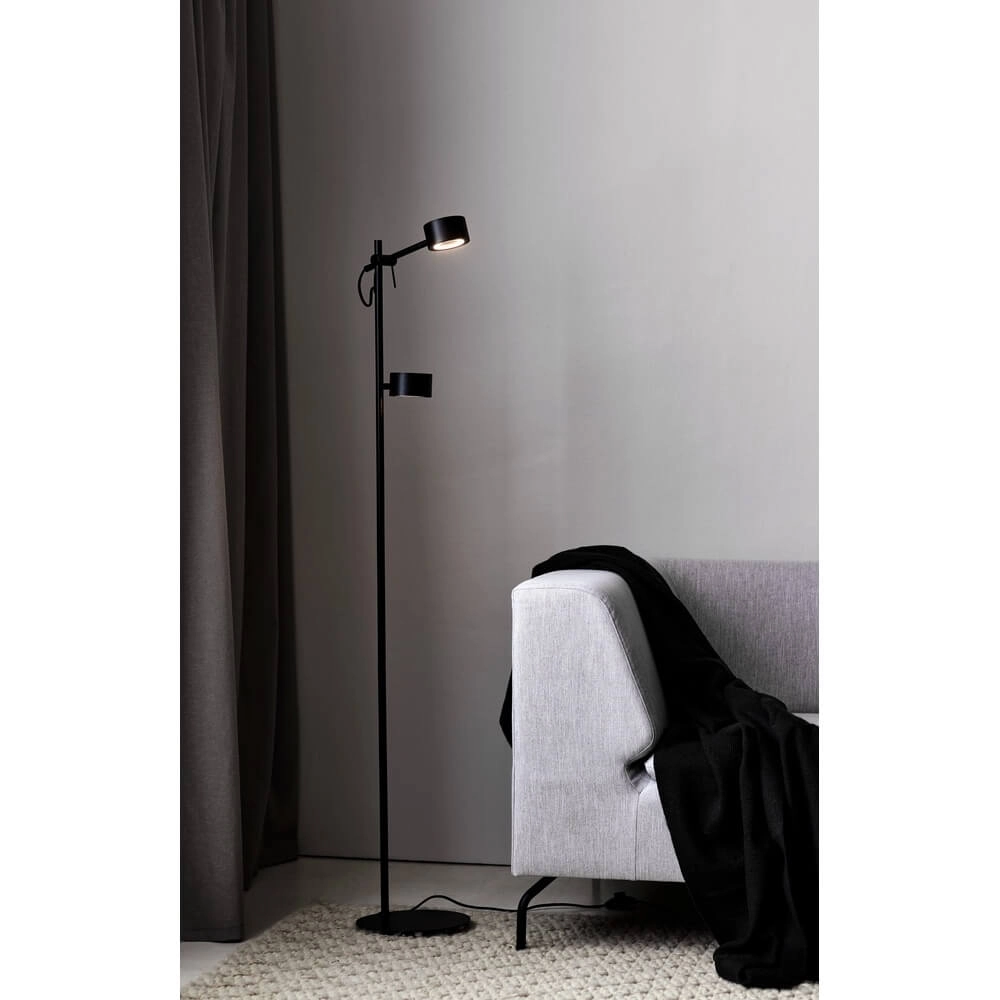 Lampe de lecture design Clyde noir Nordlux 5704924001192