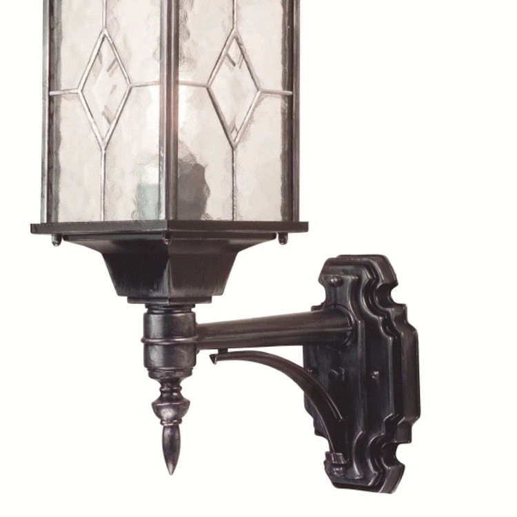 Lampe d'extérieur Wexford Up Noir argent Franssen 5024005432500
