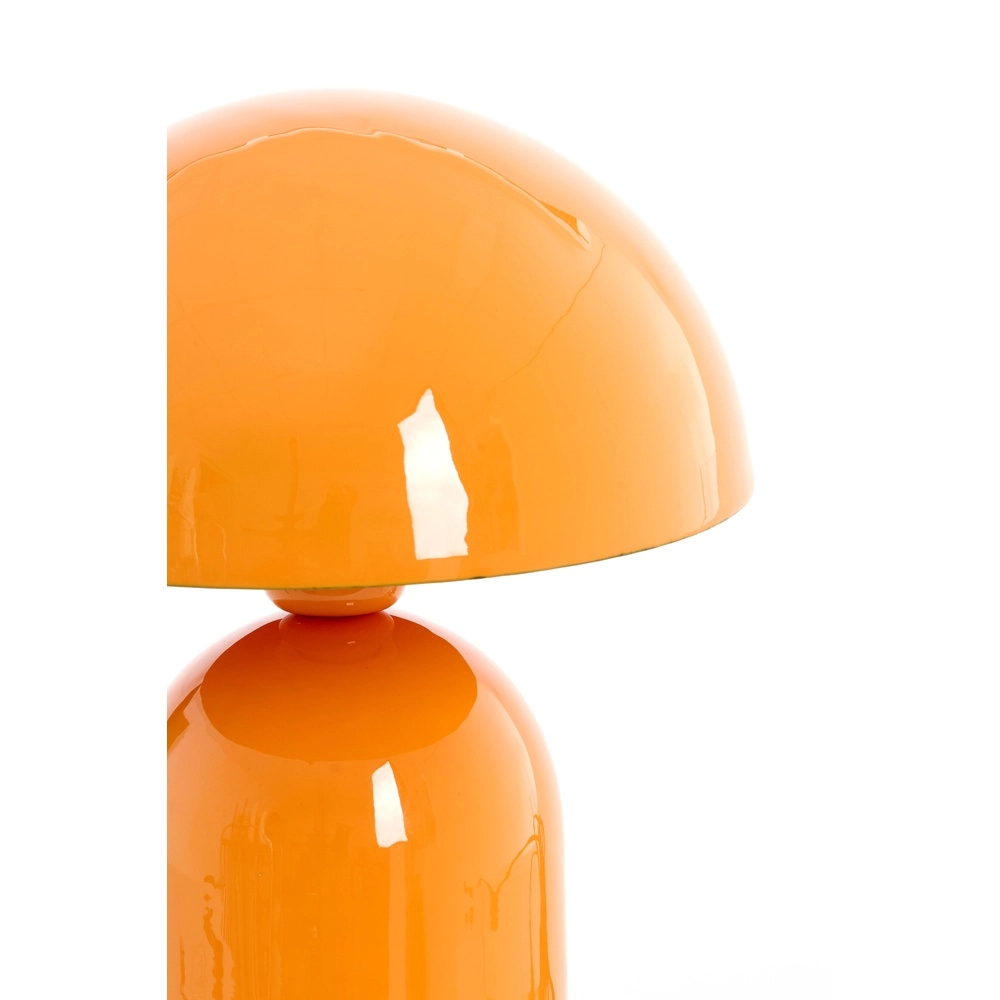 Lampe de table champignon Tolima orange brillant - Ø 23cm Light & Living 8717807807825