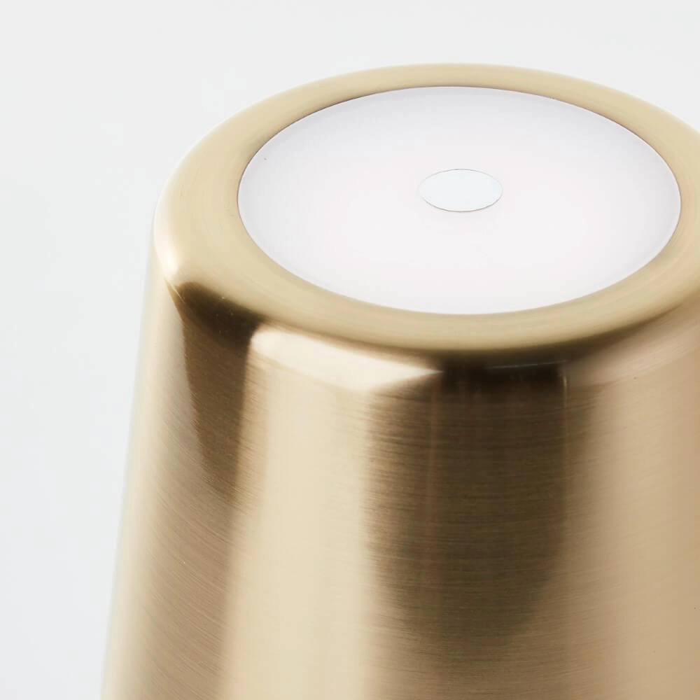 Lampe de table rechargeable Xaana noir Brilliant 4004353441455