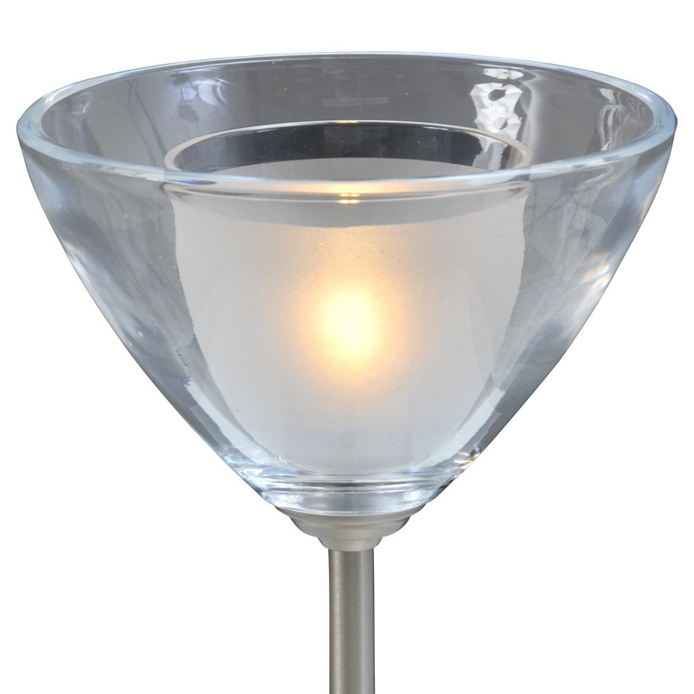 Lampe de table LED Caterina LED 20 cm gris métallisé Masterlight 8718121210605